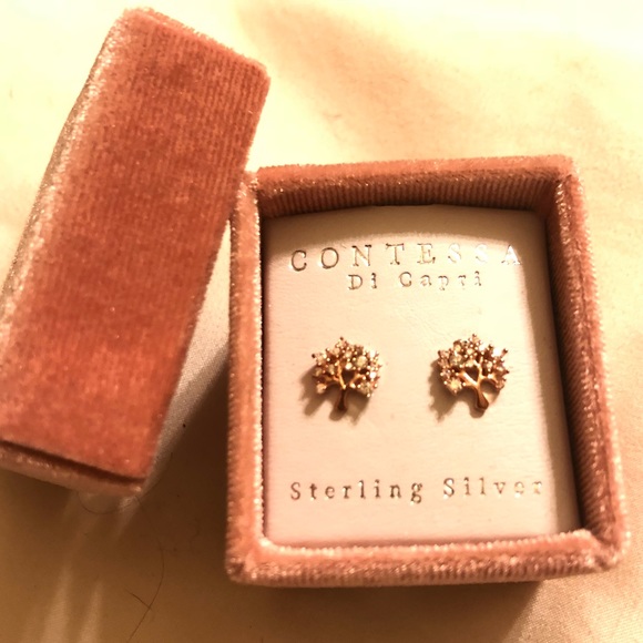 Contessa di Capri Jewelry - 🔥NEW!🔥Contessa Di Capri Tree Stud Earrings